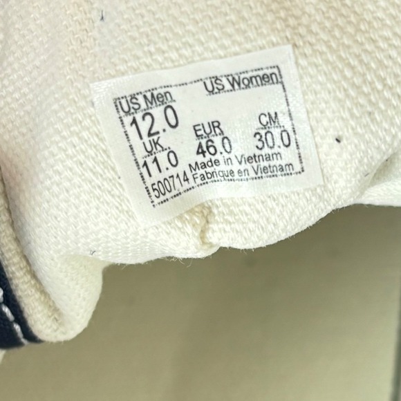 Vans Old Skool V Mens Shoes Size 12 Blue Hook Loop Suede Canvas New *Read - Picture 8 of 10